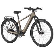 Bergamont Helix 10 Belt Electric Hybrid Bike In Warm Silver