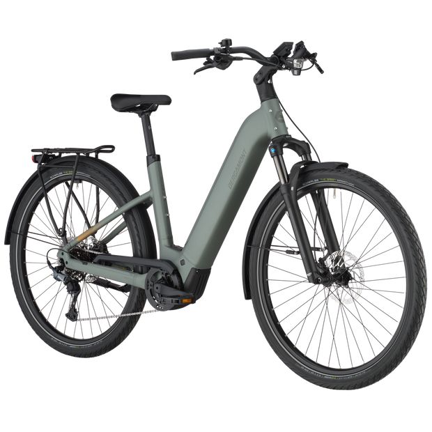 Bergamont E-Horizon Sport 10 Wave Electric Hybrid Bike In Highland Grey