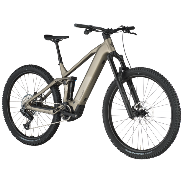 Bergamont E-Revox Fs 10 Electric Mountain Bike In Warm Silver