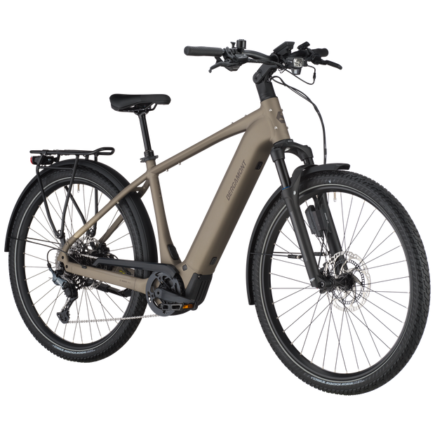 Bergamont E-Horizon Suv 10 Electric Hybrid Bike In Warm Silver