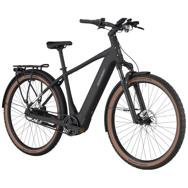 Bergamont E-Horizon Suv 20 Belt Electric Hybrid Bike In Black Matt