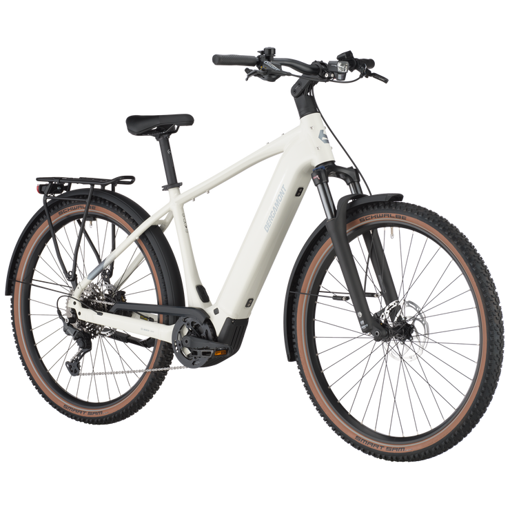 Bergamont E-Horizon Suv 30 Electric Hybrid Bike In Off White