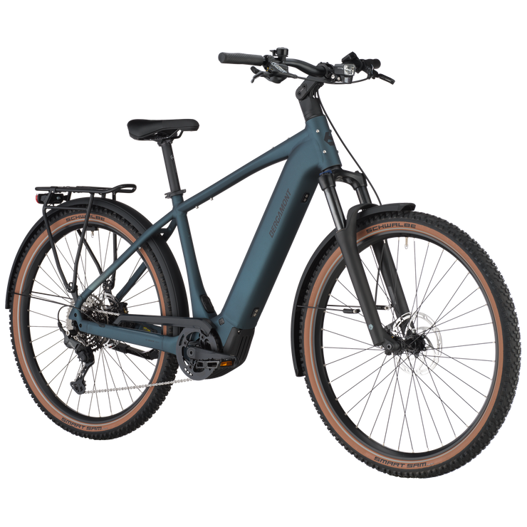 Bergamont E-Horizon Suv 30 Electric Hybrid Bike In Petrol Blue
