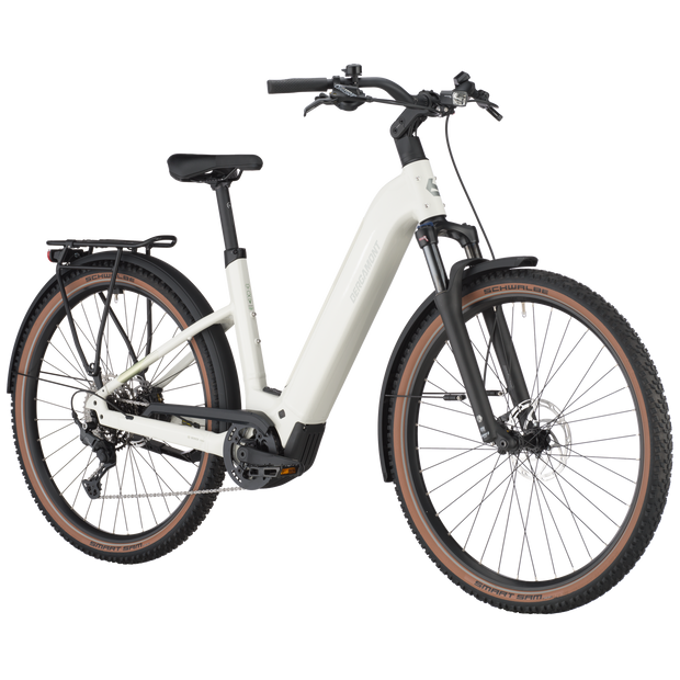 Bergamont E-Horizon Suv 30 Wave Electric Hybrid Bike In Off White