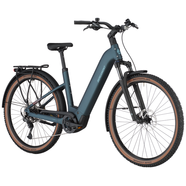 Bergamont E-Horizon Suv 30 Wave Electric Hybrid Bike In Petrol Blue
