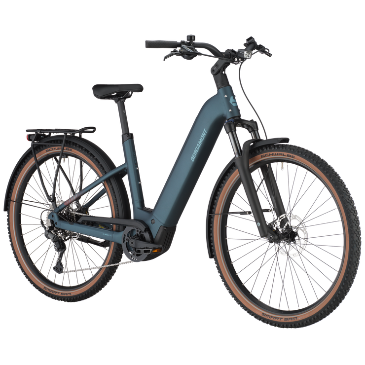 Bergamont E-Horizon Suv 30 Wave Electric Hybrid Bike In Petrol Blue