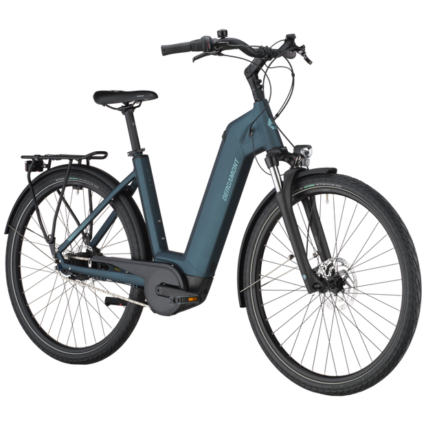 Bergamont E-Horizon Tour 40 Wave Electric Hybrid Bike In Petrol Blue