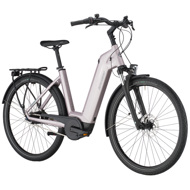 Bergamont E-Horizon Tour 40 Wave Electric Hybrid Bike In Violet