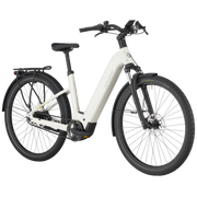 Bergamont E-Horizon Tour 20 Belt Wave Electric Hybrid Bike In Off White