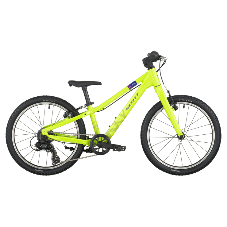 2025 Scott Contrail 200 20 Inch Kids Bike in Sulphur Green