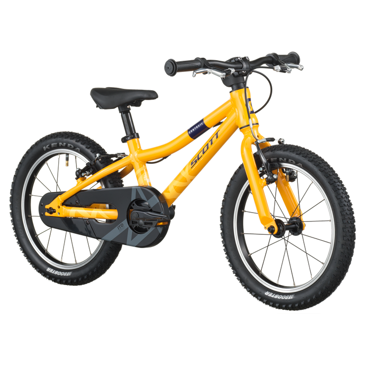 2025 Scott Contrail 160 16 Inch Kids Bike in Yellow