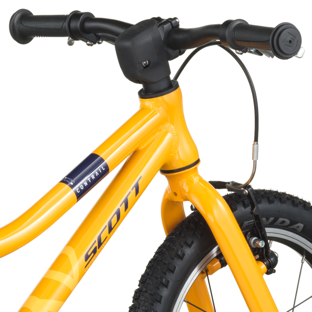2025 Scott Contrail 160 16 Inch Kids Bike in Yellow