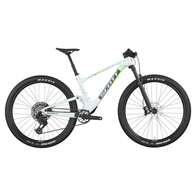 2026 Scott Spark Rc Comp Full Suspension Mountain Bike In Cumulus White