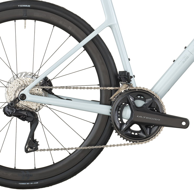 2026 Scott Addict 20 Road Bike In Cumulus White