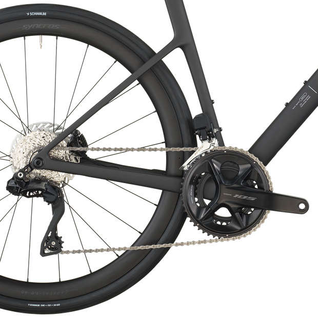 2026 Scott Addict 30 Road Bike In Carbon Black