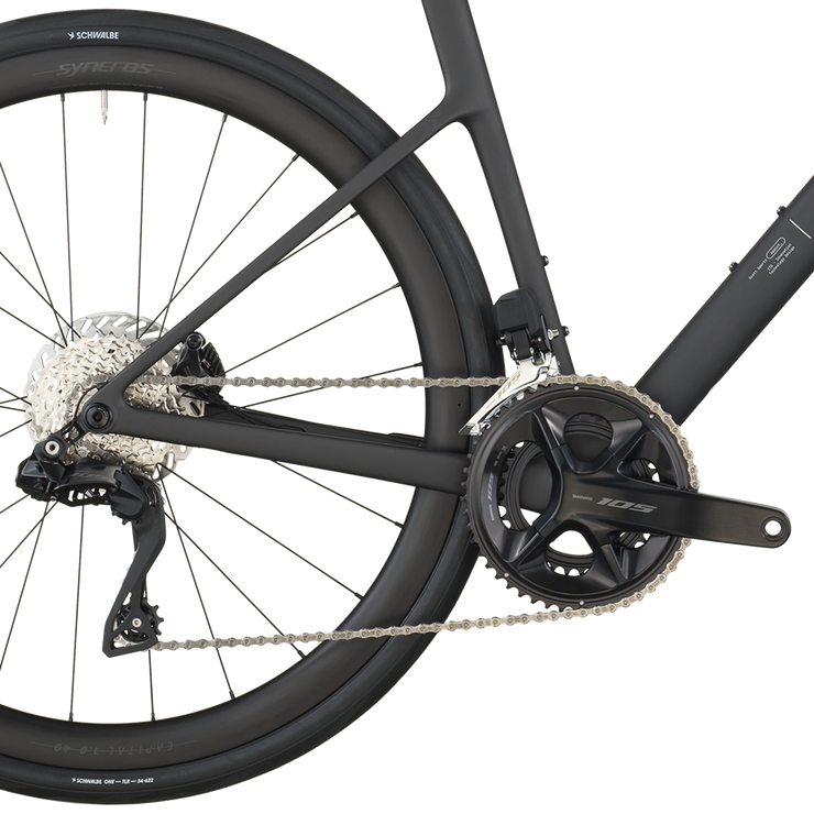 2026 Scott Addict 30 Road Bike In Carbon Black
