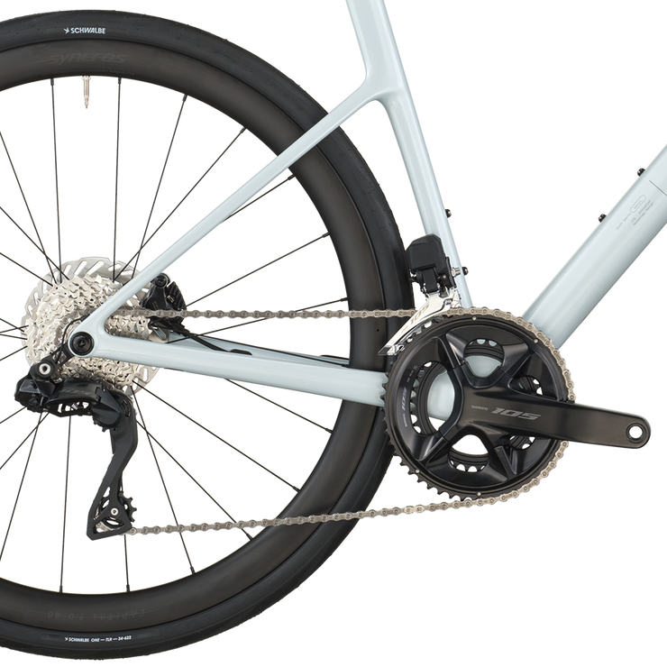 2026 Scott Addict 30 Road Bike In Cumulus White