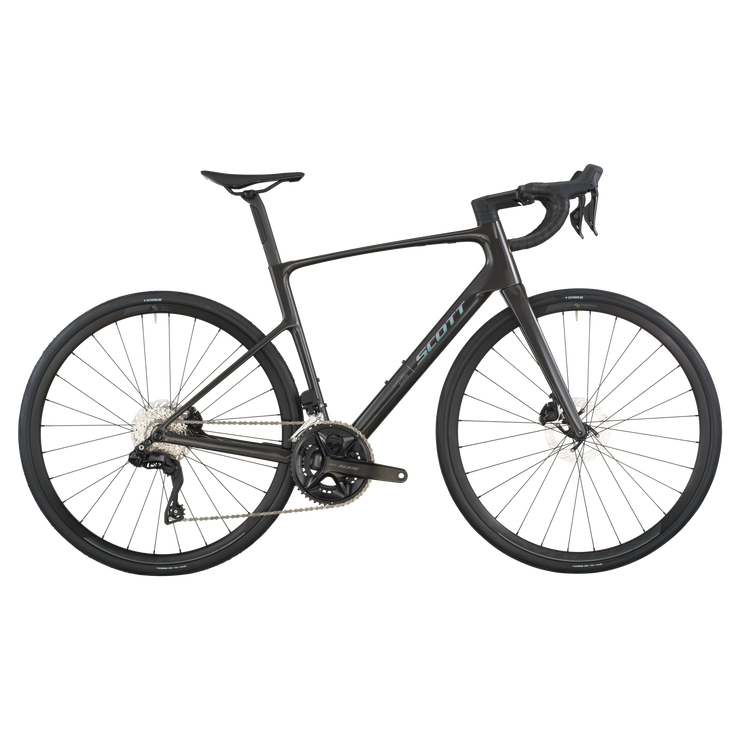 2026 Scott Addict 40 Road Bike In Carbon Black