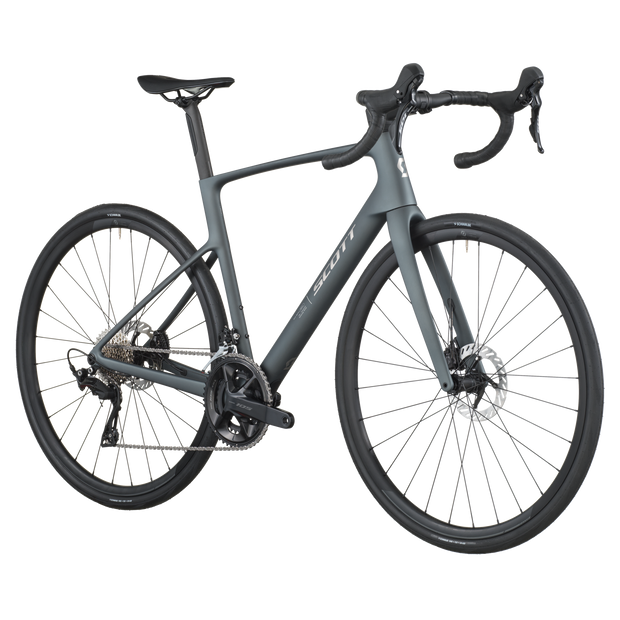 2026 Scott Addict 50 Road Bike In Carbon Grey