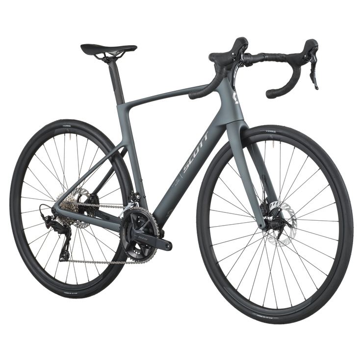 2026 Scott Addict 50 Road Bike In Carbon Grey