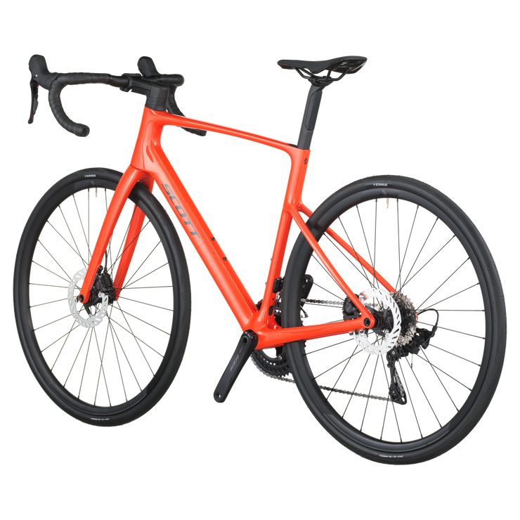 2026 Scott Addict 50 Road Bike In Flame Orange