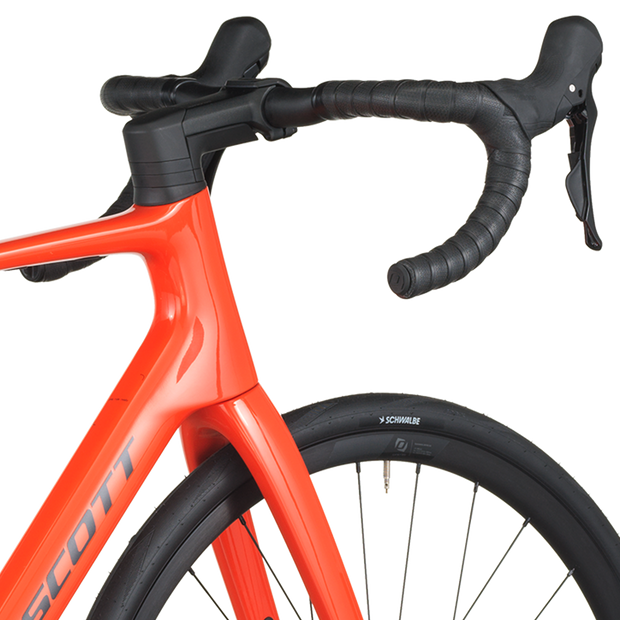 2026 Scott Addict 50 Road Bike In Flame Orange