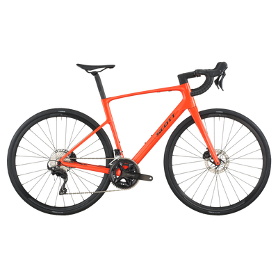 2026 Scott Addict 50 Road Bike In Flame Orange