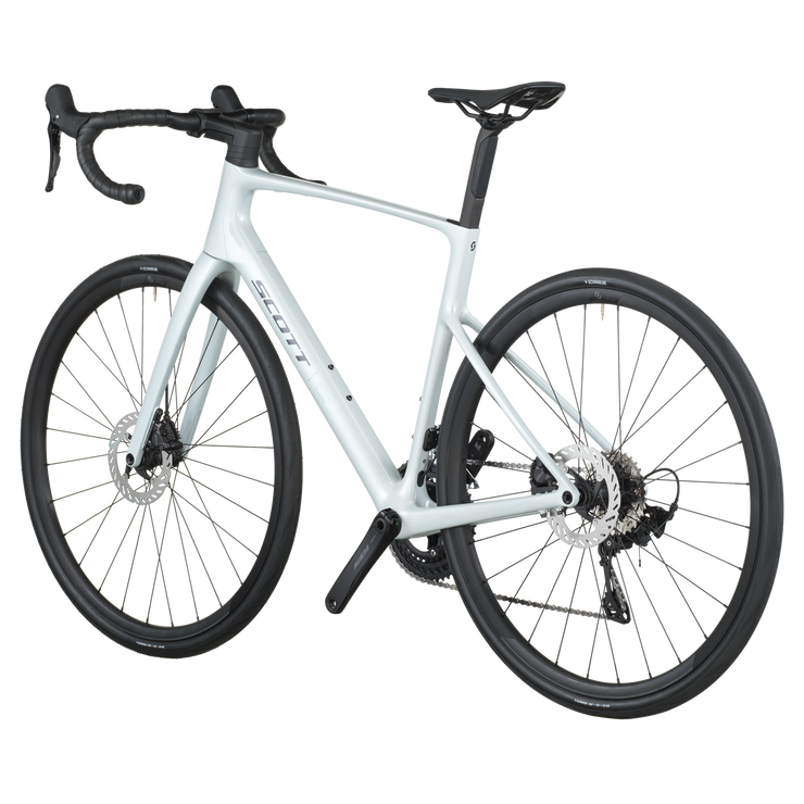 2026 Scott Addict 50 Road Bike In Cumulus White
