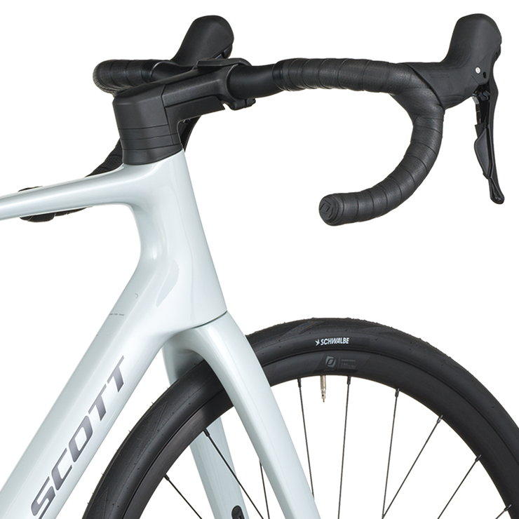 2026 Scott Addict 50 Road Bike In Cumulus White