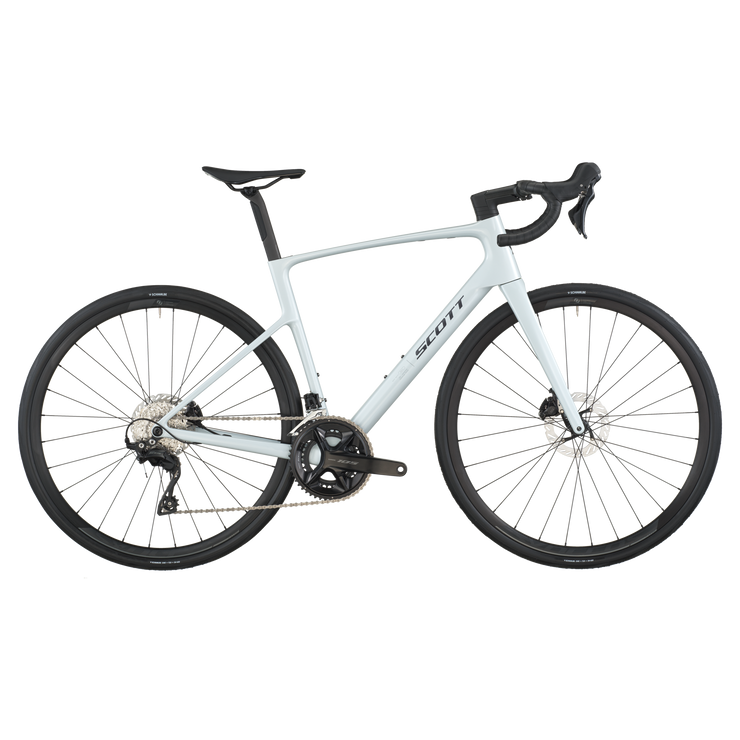 2026 Scott Addict 50 Road Bike In Cumulus White