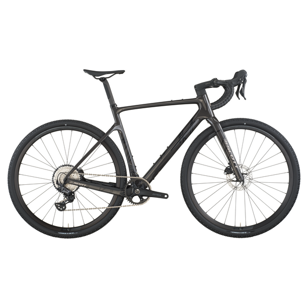 2026 Scott Addict Gravel 30 Gravel Bike In Carbon Black