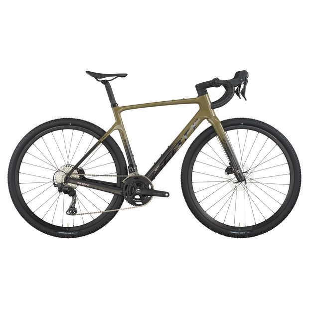 2026 Scott Addict Gravel 40 Gravel Bike In Kaki Green