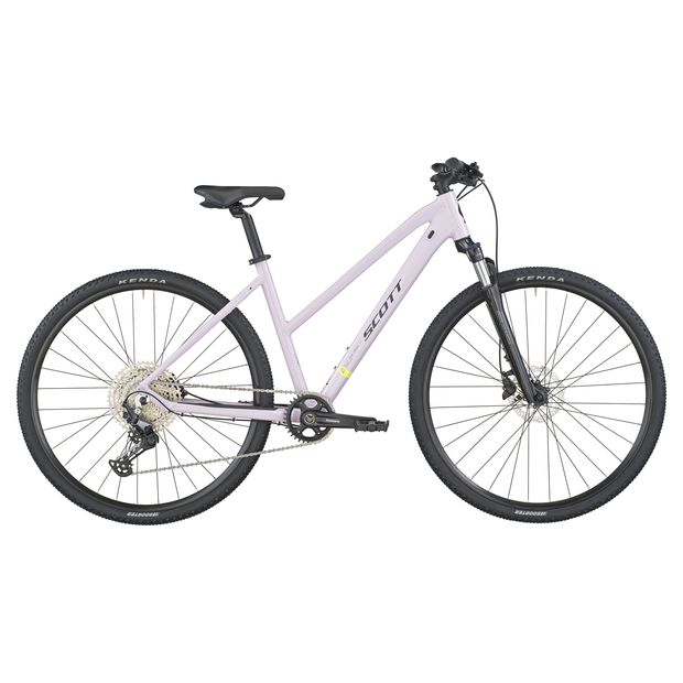2026 Scott Sub Cross 10 Slope Hybrid Bike In Violet Pink