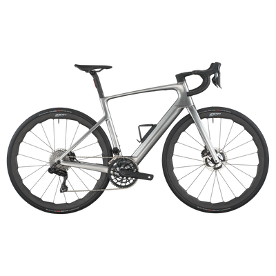 2026 Scott Fastlane Premium Electric Road Bike In Chrome Silver
