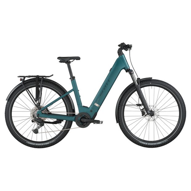 2026 Scott Axis 30 Wave Electric Mountain Bike In Cypress Green