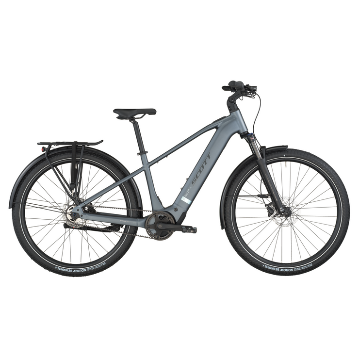 2026 Scott Sub Tour 20 Electric Hybrid Bike In Smoke Grey