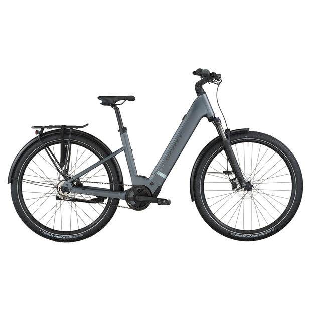 2026 Scott Sub Tour 20 Wave Electric Hybrid Bike In Smoke Grey