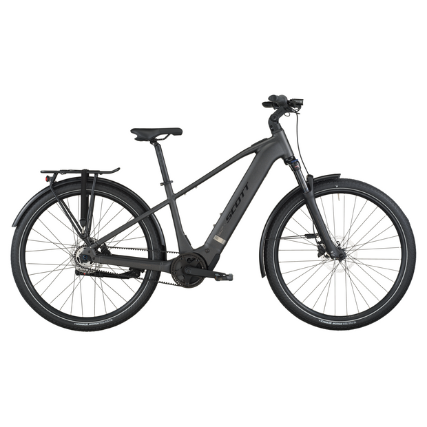 2026 Scott Sub Tour 30 Electric Hybrid Bike In Midnight Grey