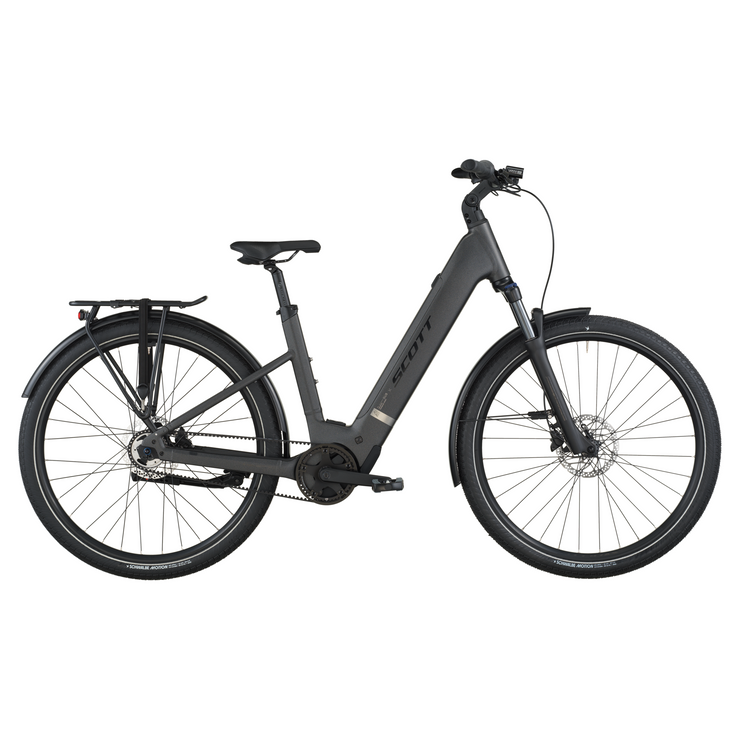 2026 Scott Sub Tour 30 Wave Electric Hybrid Bike In Midnight Grey