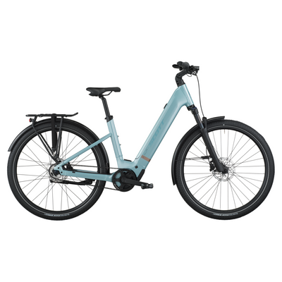 2026 Scott Sub Tour 30 Wave Electric Hybrid Bike In Sterling Blue