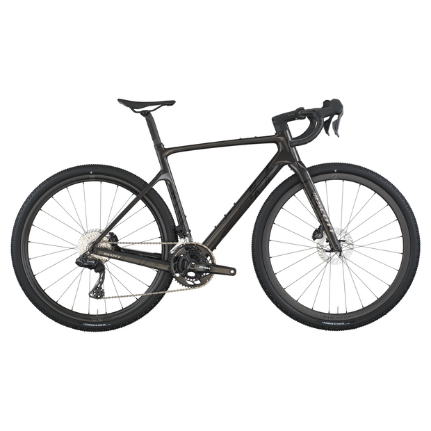 2026 Scott Addict Gravel 15 Gravel Bike In Carbon Black