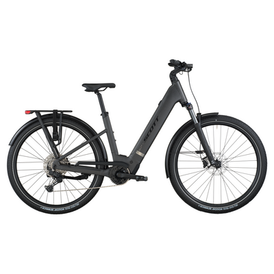 2026 Scott Sub Sport 10 Wave Electric Hybrid Bike In Midnight Grey