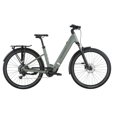 2026 Scott Sub Sport 30 Wave Electric Hybrid Bike In Highland Green