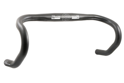 AI RACING LIGHTWEIGHT ALLOY DROP HANDLEBARS ROAD BIKE BLACK 31.8mm 460mm WIDE (440mm CENTRES)