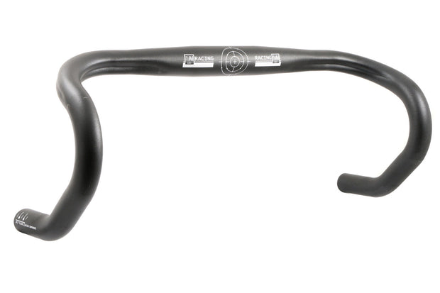 AI RACING LIGHTWEIGHT ALLOY DROP HANDLEBARS ROAD BIKE BLACK 31.8mm 460mm WIDE (440mm CENTRES)