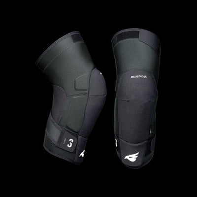 Bluegrass 3Strap Knee Pads - Black - Medium