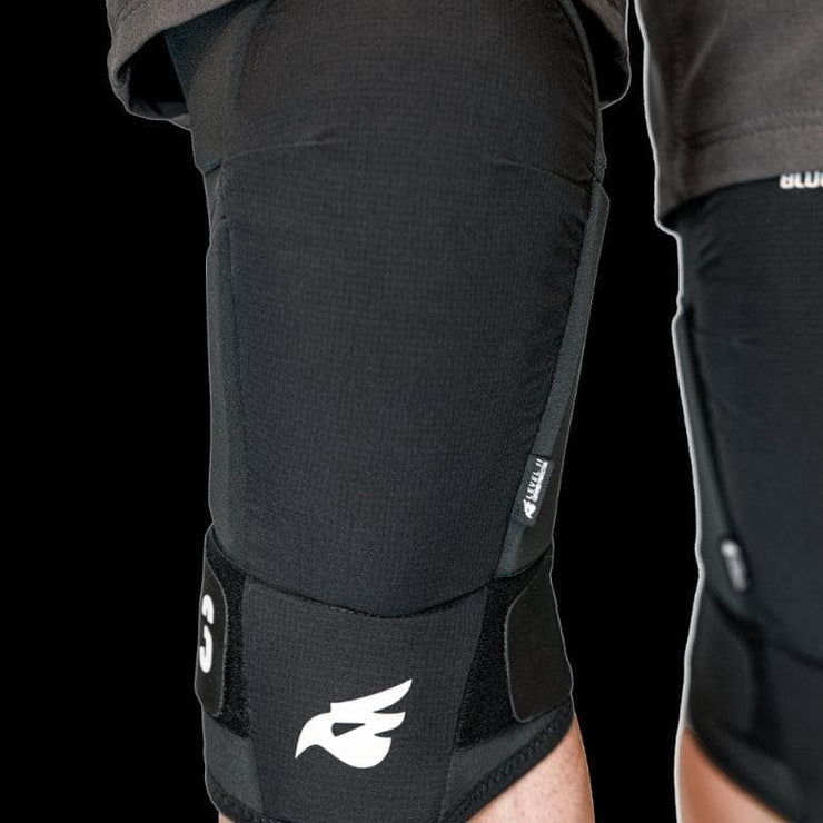 Bluegrass 3Strap Knee Pads - Black - Large