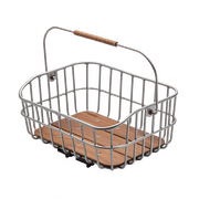 Brooks Peckham Low Basket - Silver -