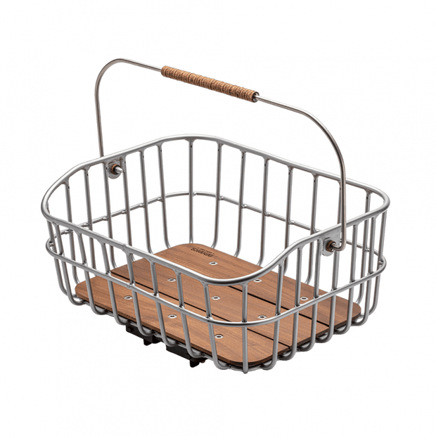 Brooks Peckham Low Basket - Silver -