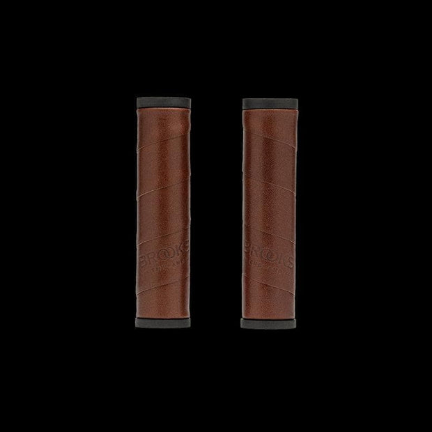 Brooks Willow Leather Grips - Brown -
